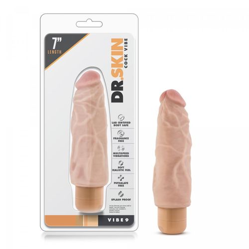 Vibrator Dr. Skin - Cock Vibe no9, boja kože slika 7