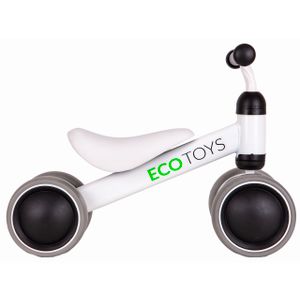 EcoToys dječji mini bicikl guralica bijeli