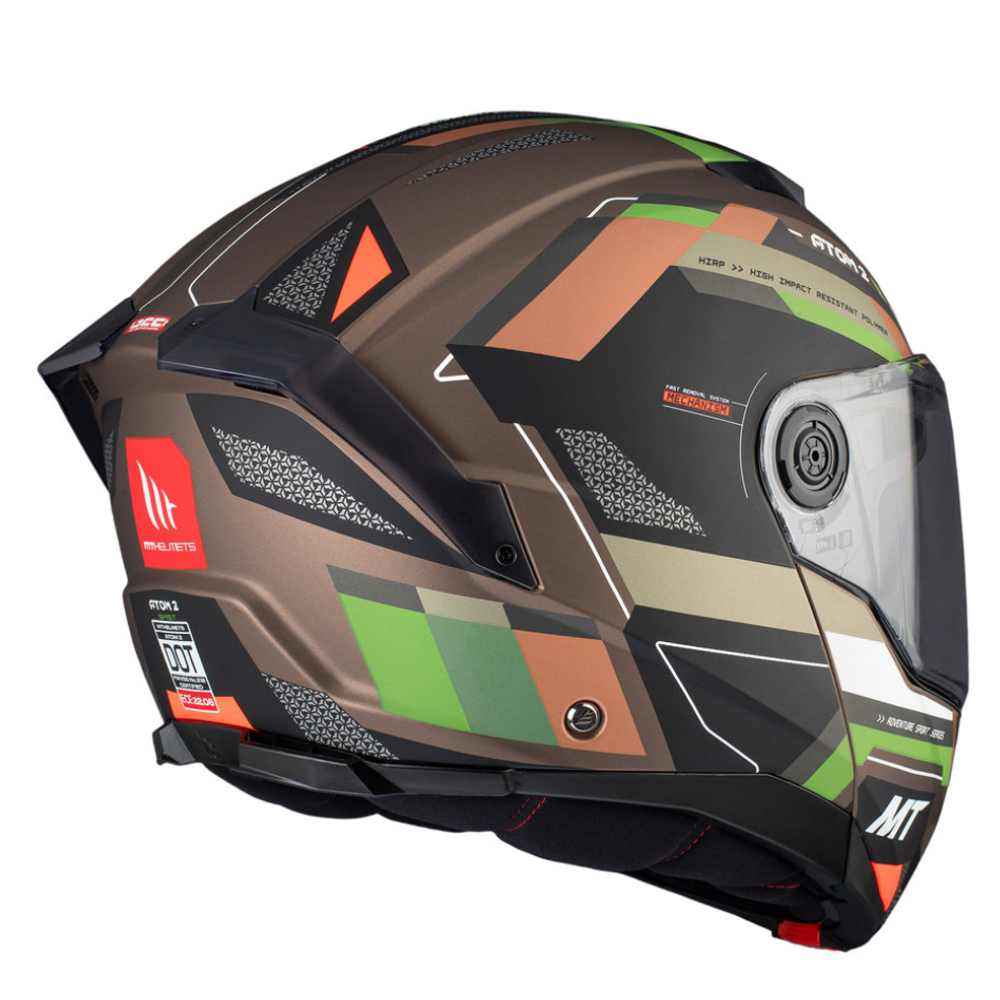 MT Helmets Atom 2 SV Bast A6 Matt slika 6