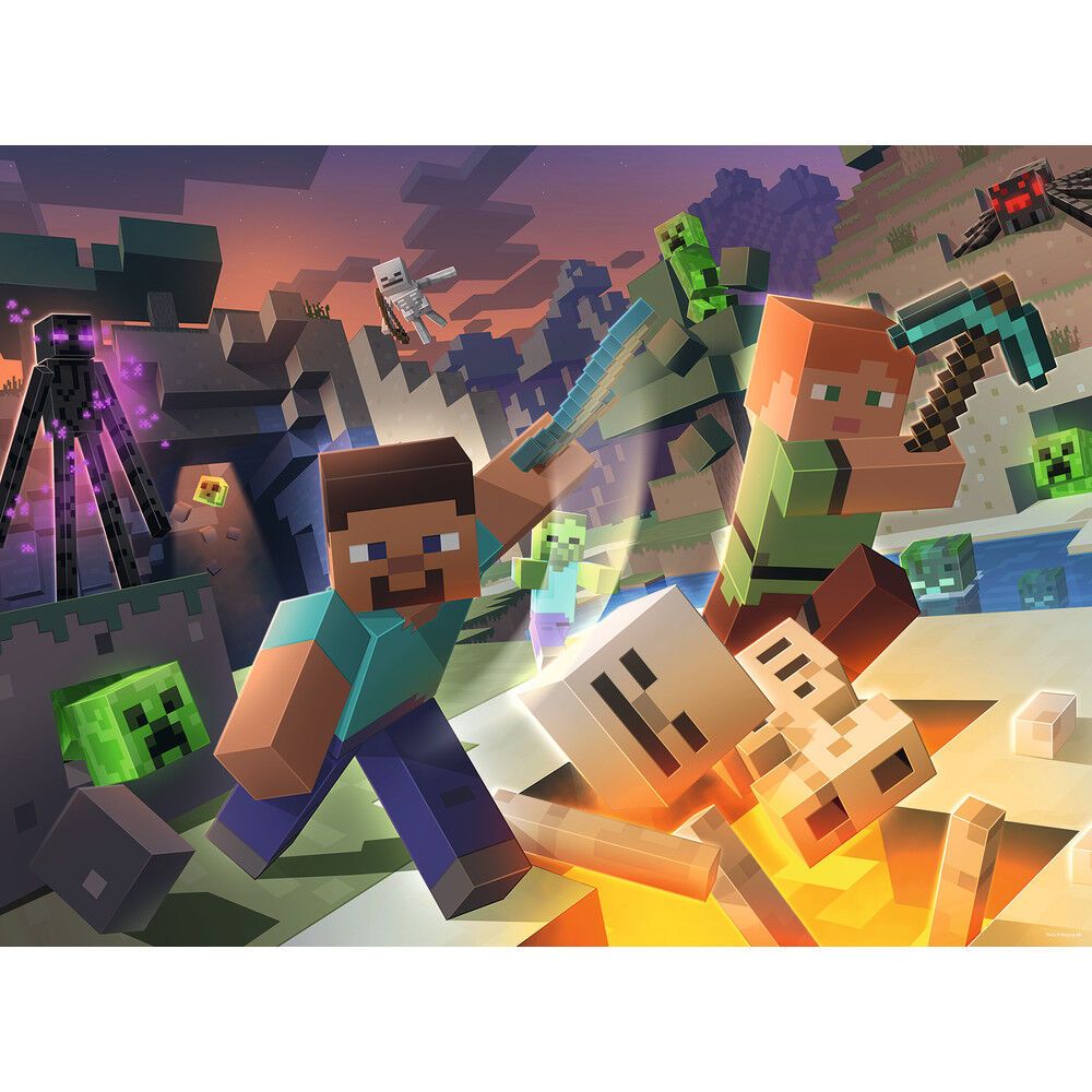 Minecraft XXL puzzle 100 komada slika 4