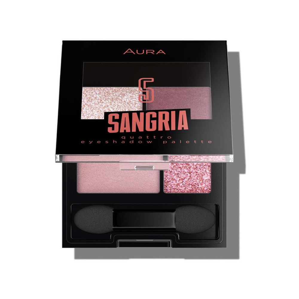 Aura Paleta sjenila za oči 4/1 Sangria slika 1