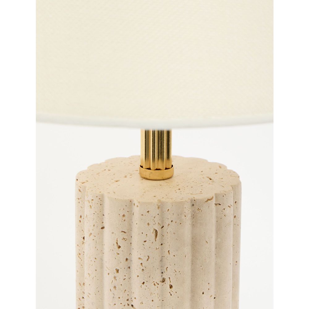 Lampa za sto Astra - boje: krem zlatna slika 4