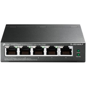 TP-Link TL-SG1005LP 5-Port Gigabit Switch sa 4-Port PoE+