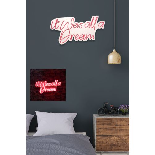 Wallity Ukrasna plastična LED rasvjeta, It was all a Dream - Red slika 10