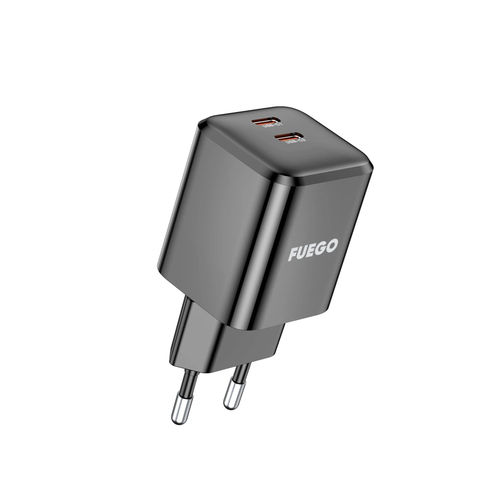 Fuego Adapter FG35W GaN fast Tip-C1(35W) + Tip-C2(18W) slika 1