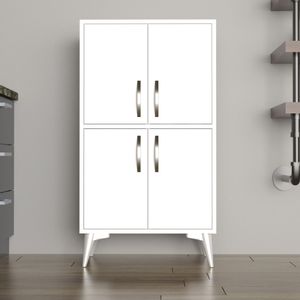 MDL0201 White Multi Purpose Cabinet