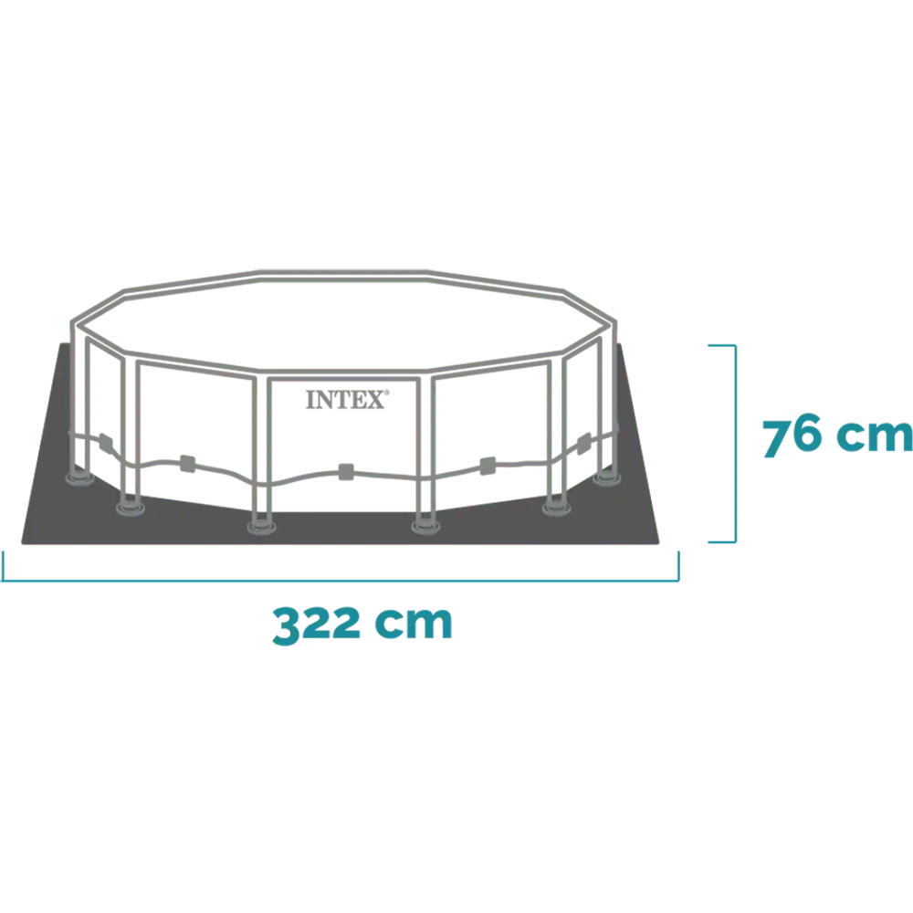 Intex bazen 305x76 cm metalna konstrukcija sa pumpom 28202NP slika 5