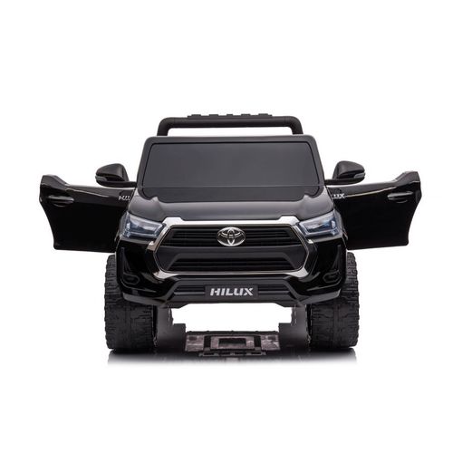 Licencirani auto na akumulator Toyota Hilux DK-HL860 4x4 - crni slika 4