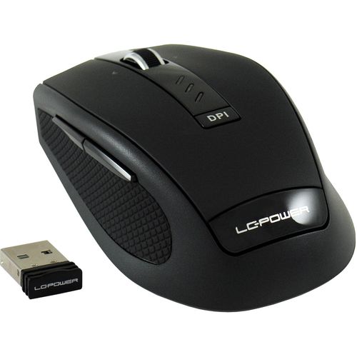 Mouse USB Wireless LC Power LC-M800BW 2.4Ghz Wireless 2000dpi Black slika 1