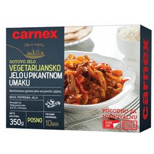 Carnex vegetarijansko jelo u pikantnom sosu 350g slika 1