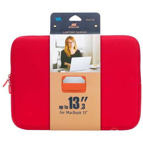 Torba RivaCase 13.3" Antishock 5123 Red MacBook 13 sleeve slika 4