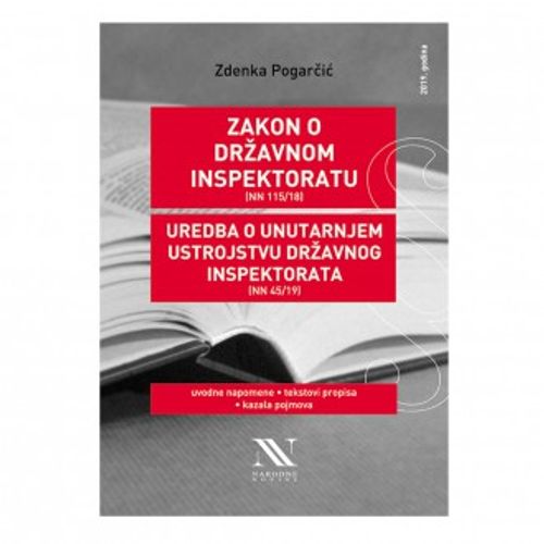 Zakon o državnom inspektoratu (NN 115/18) i Uredba o unutarnjem ustrojstvu državnog inspektorata (NN 45/19) slika 1