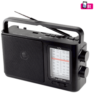 SAL Radio prijemnik + Bluetooth, 4u1, AM-FM-SW1-SW2 band - RPR 7B