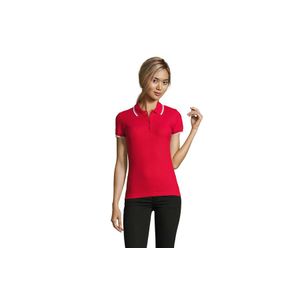 PRACTICE WOMEN ženska polo majica sa kratkim rukavima - Crvena, XL 