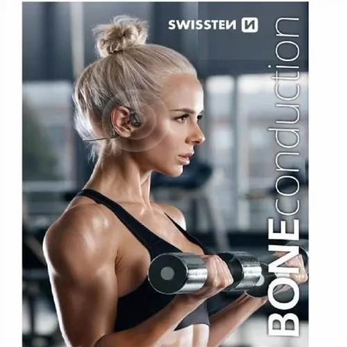 Swissten Bluetooth slušalice Bone crna slika 5