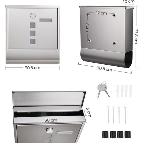 SONGMICS mailbox GMB020S02 slika 4