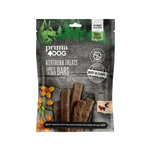 PrimaDog Northern treats Bars Jagnjetina i Losos 80 g slika 1