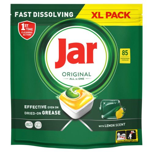 Jar Original All In One, Kapsule Za Perilicu Posuđa, Lemon, 85 Kapsula slika 1