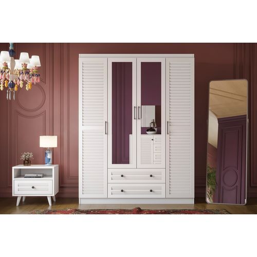 Nil 802 - White White Wardrobe slika 1