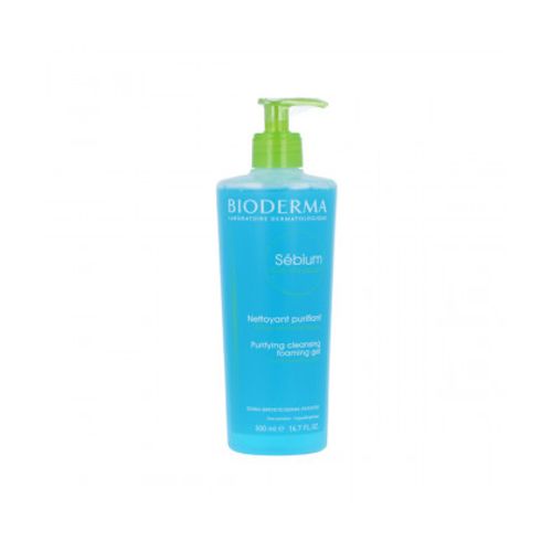 Bioderma Sébium Purifying and Foaming Cleansing Gel 500 ml slika 3