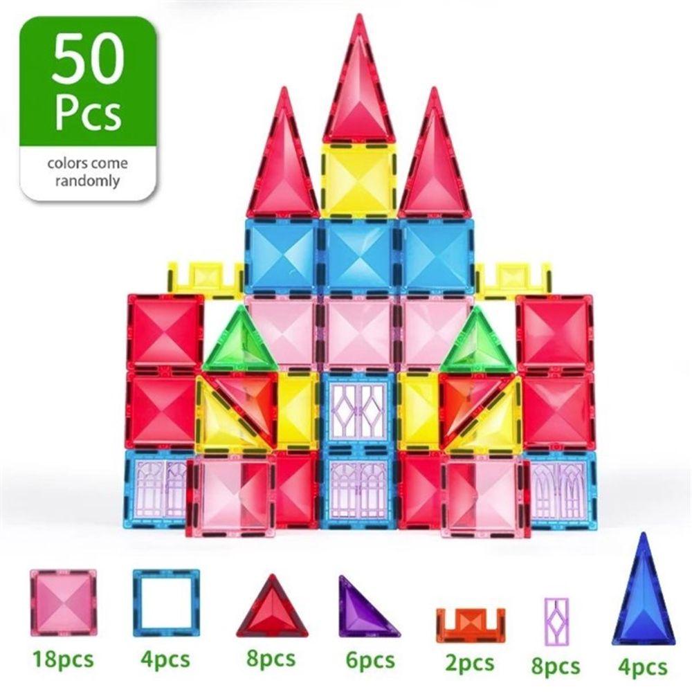 Magplayer Magnetne pločice za slaganje 50kom slika 6