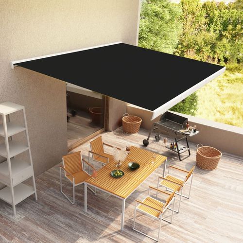 Motorizirana kazetna tenda 450 x 300 cm antracit slika 24