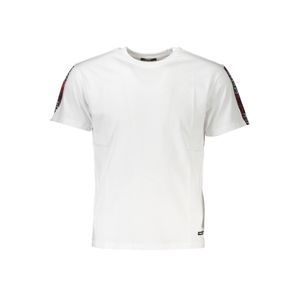 CAVALLI CLASS T-SHIRT SHORT SLEEVE MAN WHITE