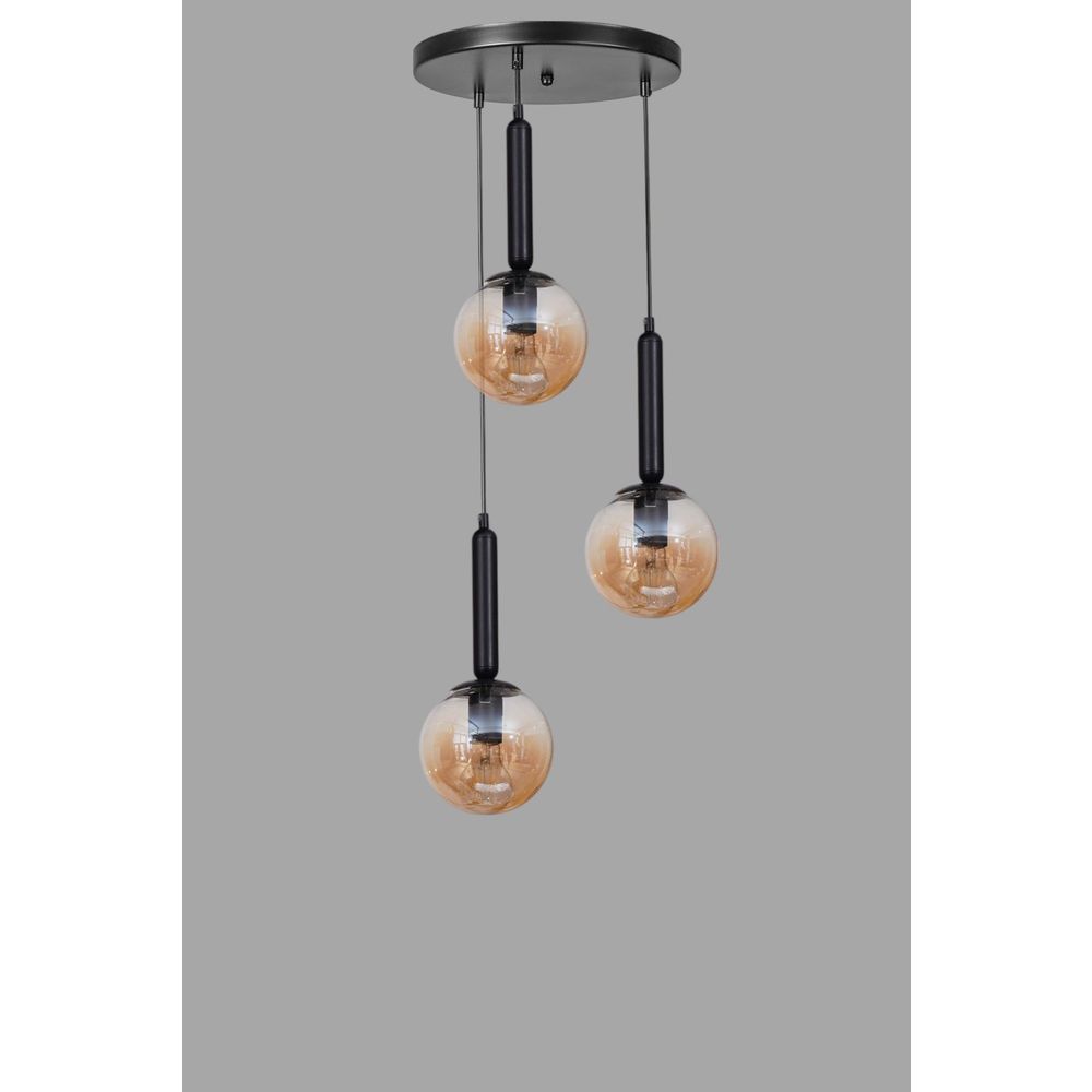Opviq Luster 062, med, crna slika 2