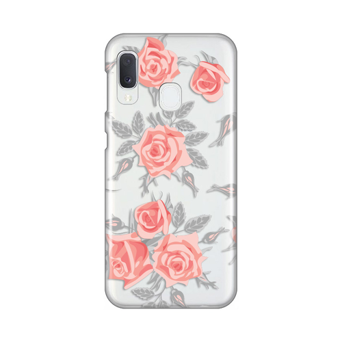 Torbica Silikonska Print Skin za Samsung A202F Galaxy A20e Elegant Roses slika 1