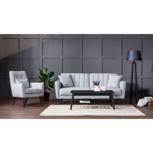 Atelier Del Sofa AQUA-TAKIM3-S  1008 Grey Sofa-Bed Set