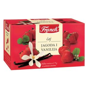 Franck čaj jagoda-vanilija 55g omot