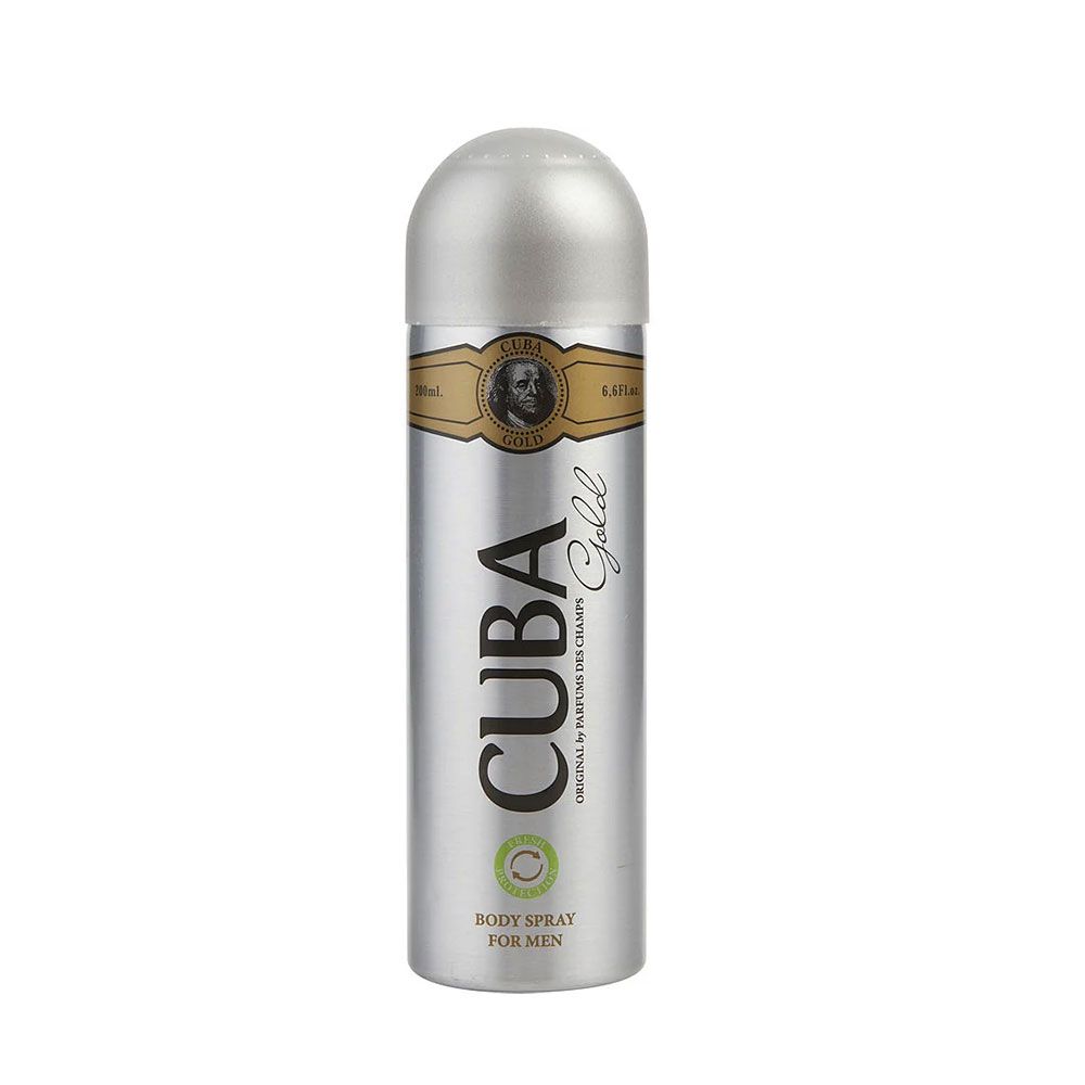 Cuba Gold Man Body Spray, 200 ml slika 1