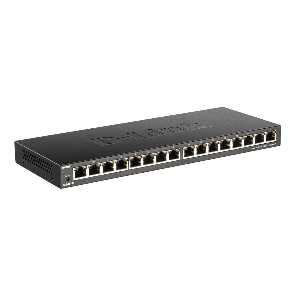 D-Link switch neupravljivi, DGS-1016S/E slika 2
