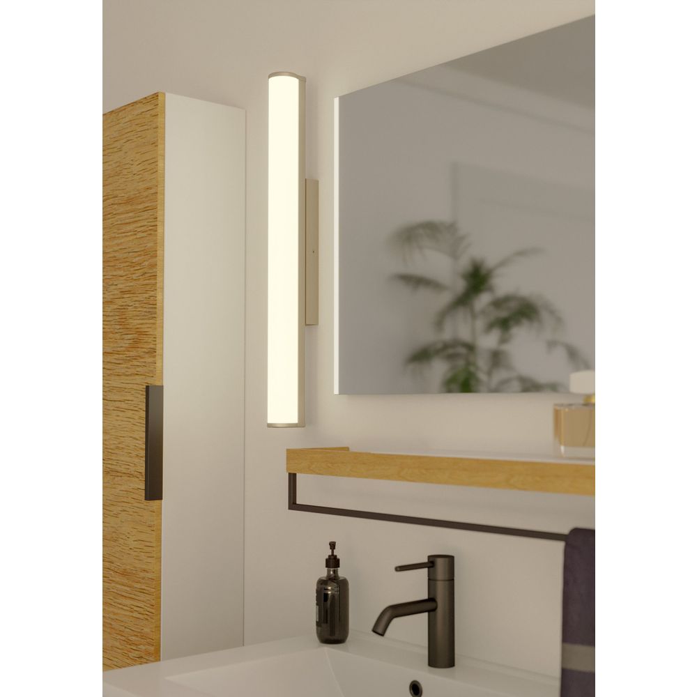 Eglo Calnova zidna lampa, LED, 16W, 1500lm, D600, IP44, nikl-mat/bijela slika 2