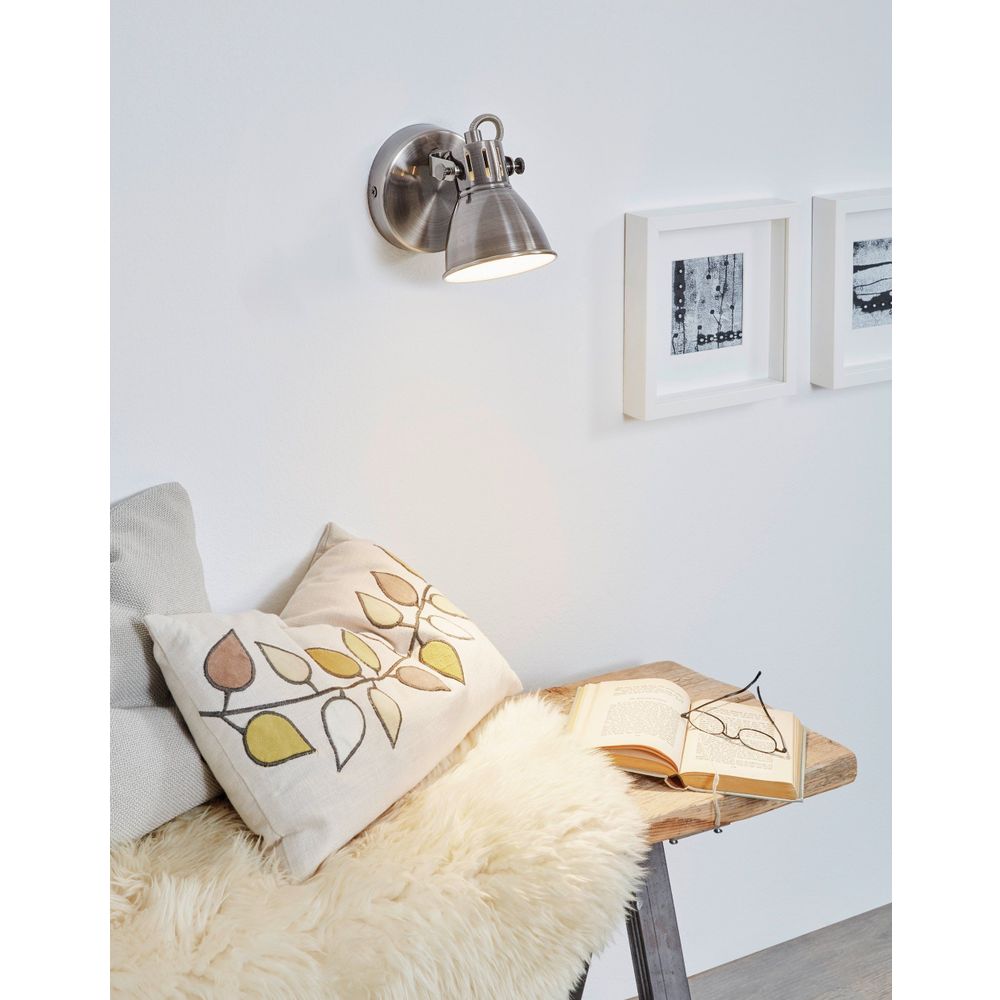 Eglo Seras reflektor/1, led, gu10, 1x3,3w, 240lm, nikl/antik  slika 7