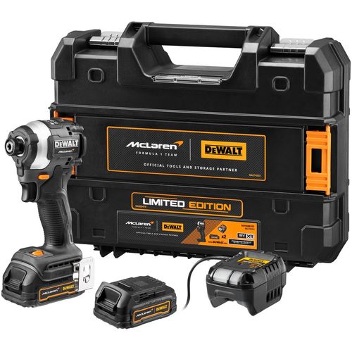 Dewalt DCF85ME2GT AKU XR UDARNI ODVIJAČ 18V 2X1, 7Ah TSTAK McLaren F1  slika 2