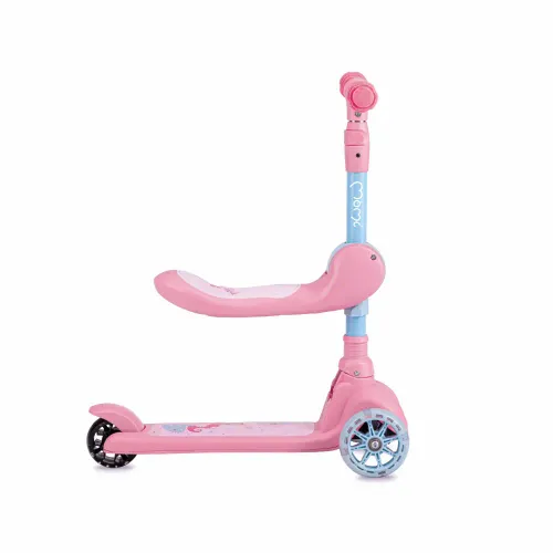 MoMi KIURU romobil, pink slika 3