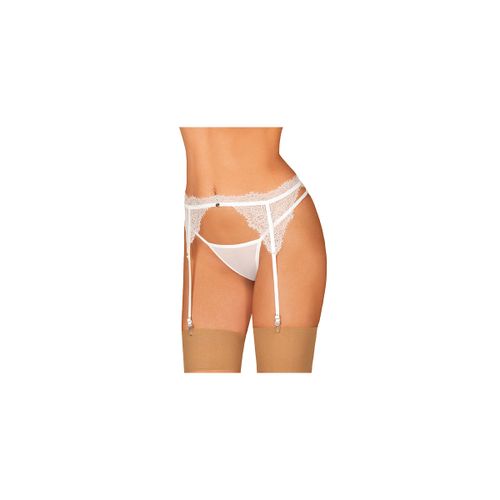 Obsessive - Bianelle Garter Belt White L/XL slika 1