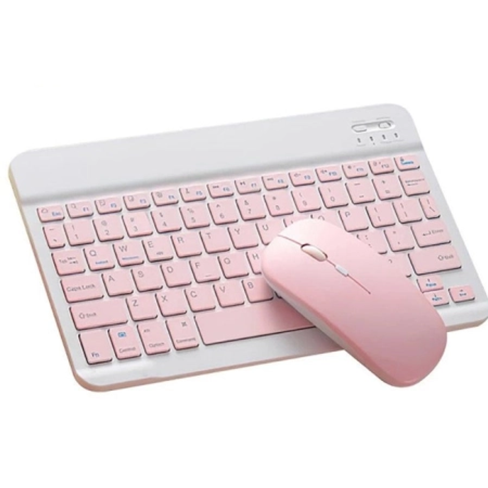 JITE Set Tastatura i Miš BT-02 Pink slika 1