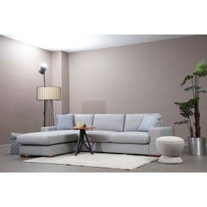 Atelier Del Sofa Kutna garnitura, LOOP 13, svjetlo siva, Loop 13