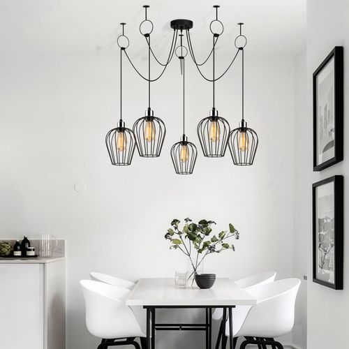 Luster Tel - 6691 Black Chandelier slika 1