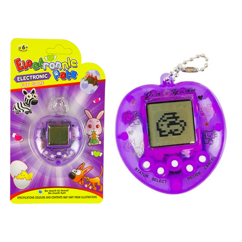 Igra tamagotchi životinjice ljubičasta slika 1