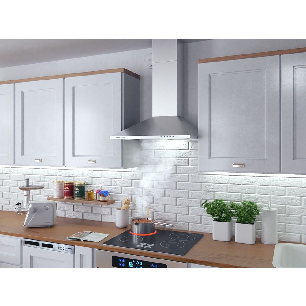 Berdsen BT-213 INOX kuhinjska napa s dimnjakom od 60 cm slika 5