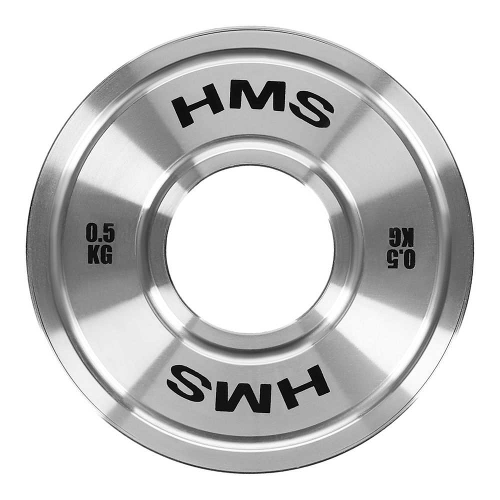 Tos05 kalibrirani čelični olimpijski ploč 0,5 kg hms slika 2