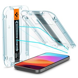 Spigen Glass tR EZ Fit 2 Pack, transparency - iPhone 16/15