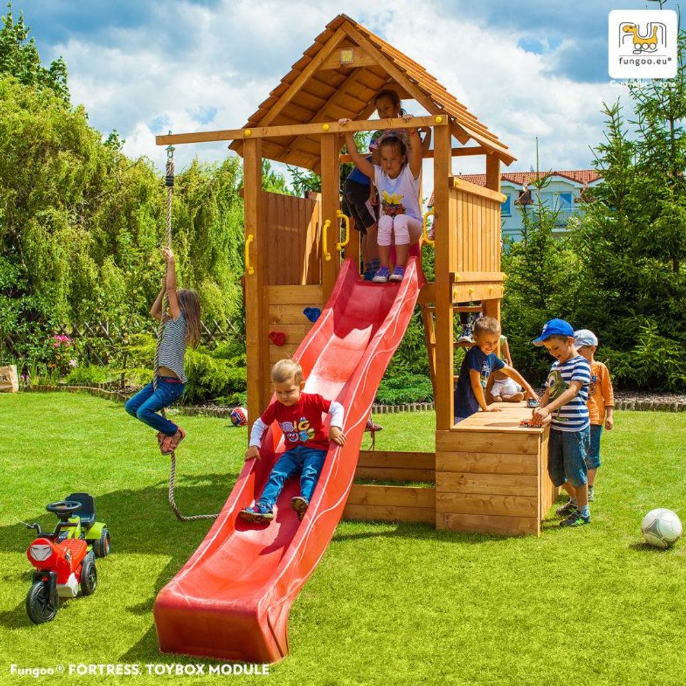 Fungoo MAXI Set PLAY BOX - Drveno dječije igralište slika 6