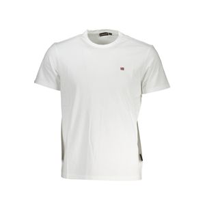 NAPAPIJRI T-SHIRT SHORT SLEEVE MAN WHITE