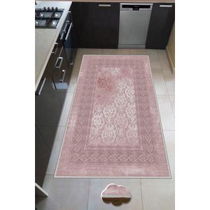 WOOKECE210 Multicolor Carpet (60 x 100)