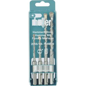 Heller Bionic 16490 0 karbid komplet udarnih svrdla 4-dijelni 5 mm, 6 mm, 8 mm, 10 mm  SDS-Plus 1 Set