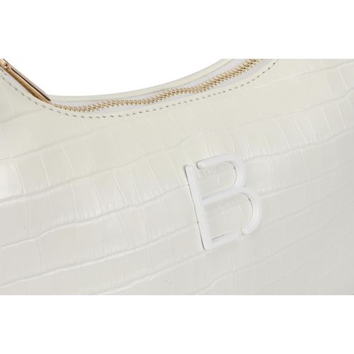 Lucky Bees Ženska torbica ARIA bijela, 265 - Croco White slika 6